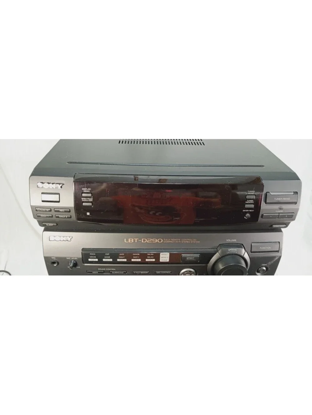 Sony HCD-D290 CD Player Receiver AM FM Stereo Audio System Untested